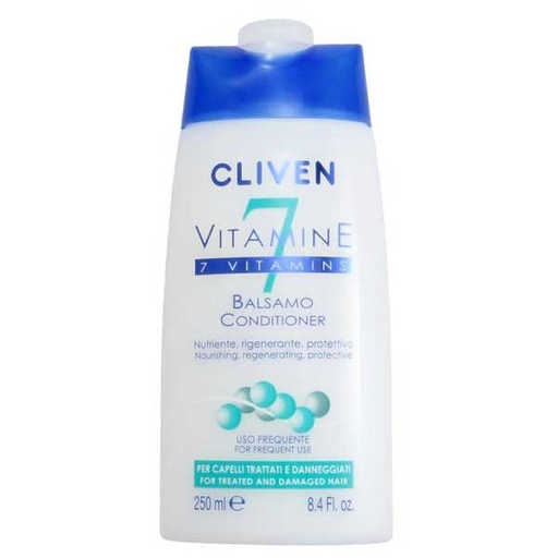 نرم کننده کلیون مدل 7 Vitamin مناسب موهای رنگ شده و آسیب دیده حجم 250 میل