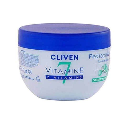 [54674] ماسک مو مخصوص موهای رنگ شده و تحت درمان کلیون مدل 7 Vitamine Protective Mask حجم 250 میل