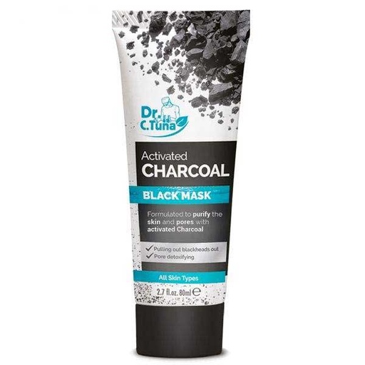 [54961] ماسک صورت فارماسی مدل activated charcoal حجم 80 میل
