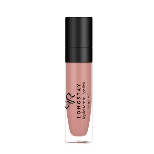 [61132] رژ لب مایع مات گلدن رز مدل Long Stay شماره 13