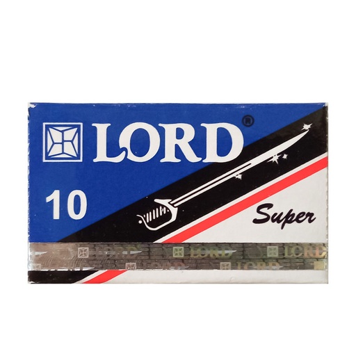 [65497] تیغ یدک لرد مدل Super بسته 10 عددی