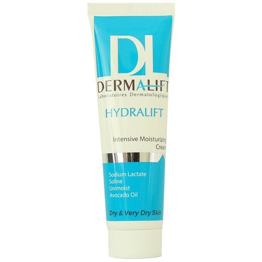 [69911] کرم مرطوب کننده قوی درمالیفت مدل Hydralift Intensive حجم 50 میلی لیتر
