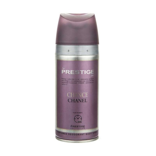 [70284] اسپری خوشبو کننده بدن زنانه پرستیژ مدل Chance Chanel حجم 150 میلی لیتر