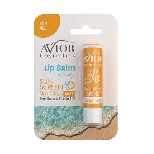 بالم لب ضد آفتاب اویور رایحه شی باتر Shea butter