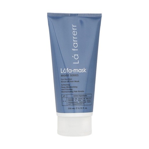 ماسک مو رطوبت رسان لافارر مدل Dry hair مخصوص مو های خشک و زبر حجم 200 میلی لیتر