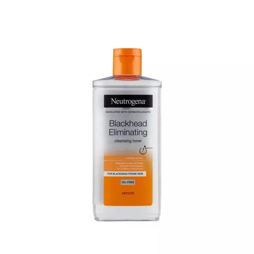 تونر ضد جوش صورت نوتروژینا مدل Blackhead Eliminating حجم 200 میل مناسب پوست چرب و دارای جوش