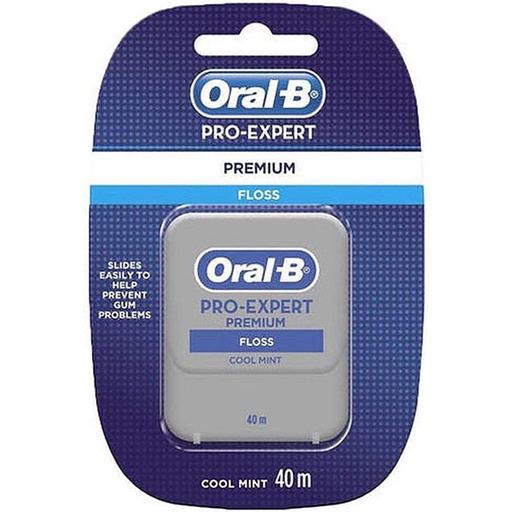 [80518] نخ دندان اورال-بی سری pro-expert مدل cool mint