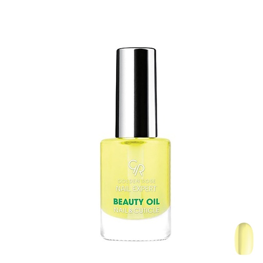 لاک تقویت کننده ناخن گلدن رز مدل Beauty oil حجم 11 میلی لیتر