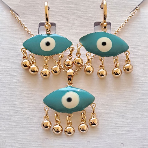 نیم ست زنانه تیتانیوم کد w-se-40