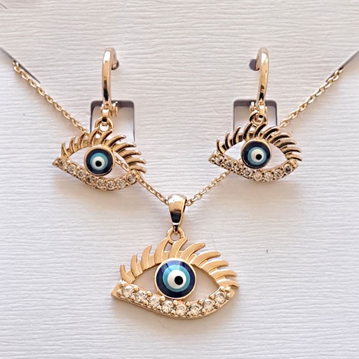 نیم ست زنانه تیتانیوم کد w-se-43