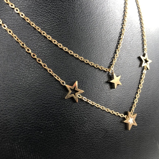 نیم ست زنانه دو ردیفه استیل کد w-se-60