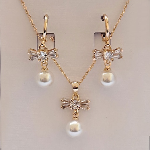 نیم ست زنانه تیتانیوم کد w-se-83