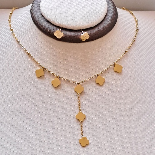 نیم ست زنانه استیل مدل ون کلیف کد w-se-87