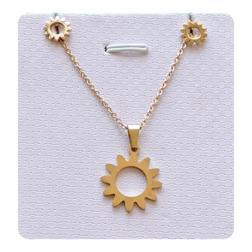 نیم ست زنانه استیل کد w-se-119