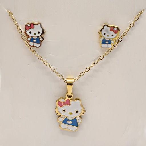 نیم ست زنانه استیل مدل کیتی کد w-se-143