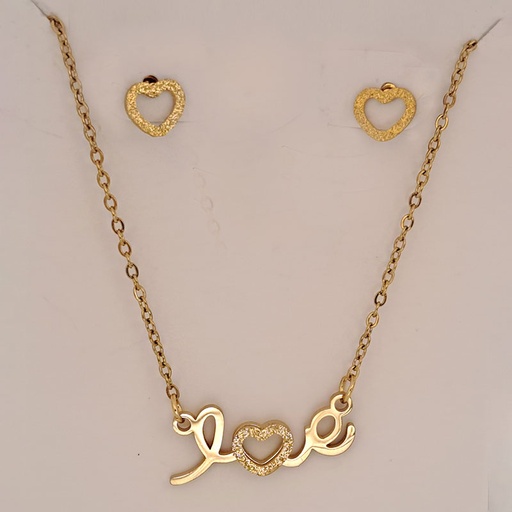 نیم ست زنانه استیل کد w-se-148