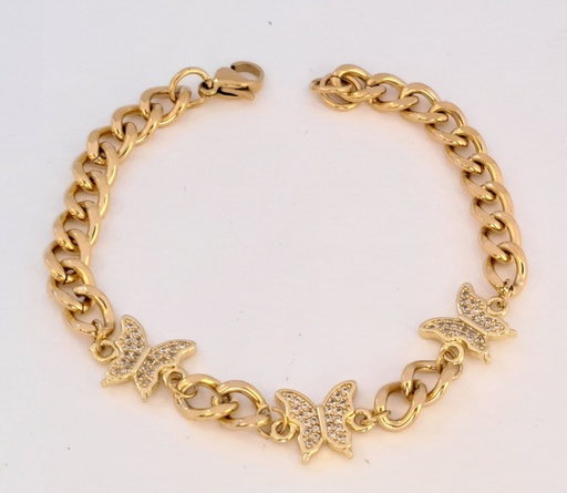 دستبند زنانه استیل کد W-br-18