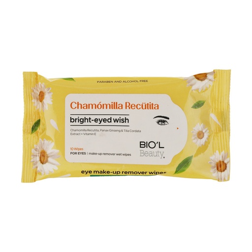 [87721] دستمال مرطوب بیول مدل Chamomilla Recutita بسته 10 عددی