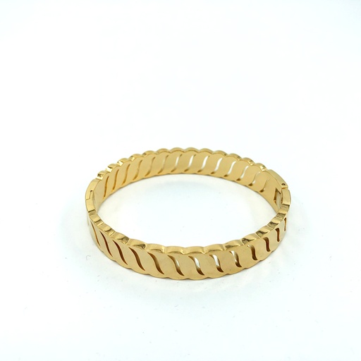 دستبند النگویی زنانه استیل کد W-br-29