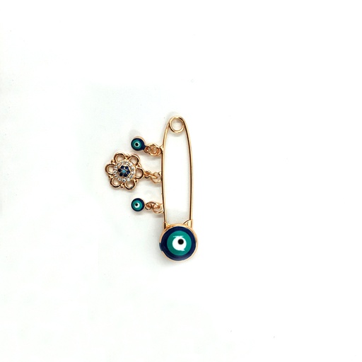 سنجاق سینه وای اس ایکس طرح چشم نظر کد 1