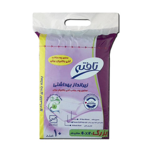 [90258] پد بهداشتی حیوانات تافته 6090 مجموعه 10 عددی