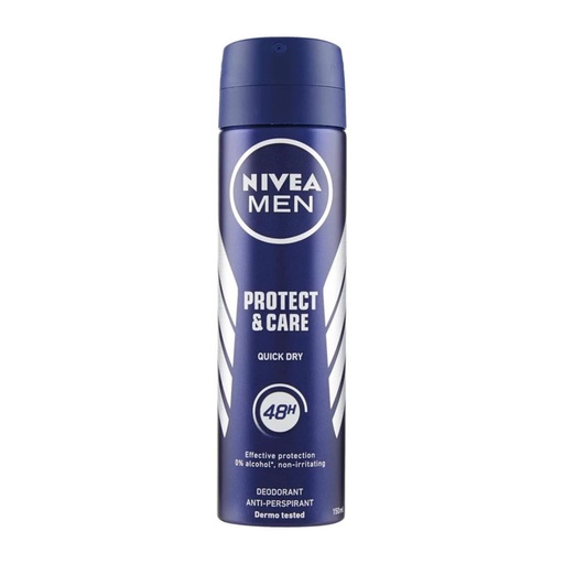 [91812] اسپری مردانه نیوآ مدل Protect & Care حجم 150 میلی لیتر
