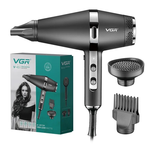 [92817] سشوار حرفه ای وی جی ار مدل V-451