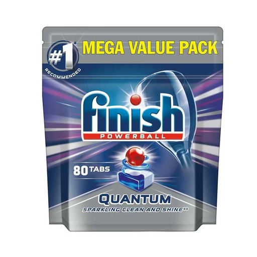 قرص ماشین ظرفشویی فینیش مدل Quantum بسته 80 عددی