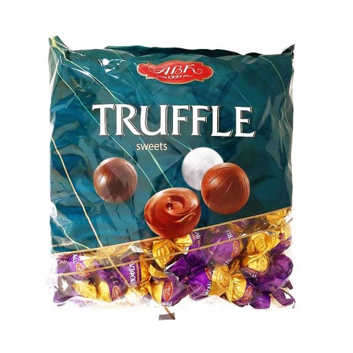 [105748] شکلات پذیرایی فله ترافل توپی ABK Truffle اوریجینال شکلاتی 1کیلو