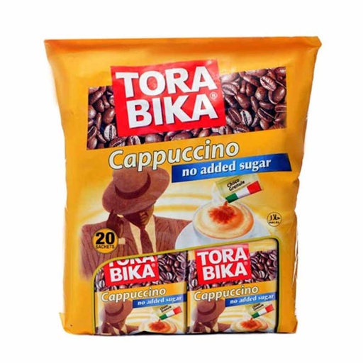 کاپوچینو ترابیکا رژیمی بدون شکر 20 عددی همراه با پودر شکلات