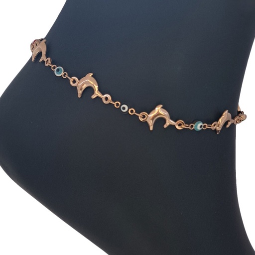 پابند زنانه تیتانیوم مدل دلفین کد W-an-40