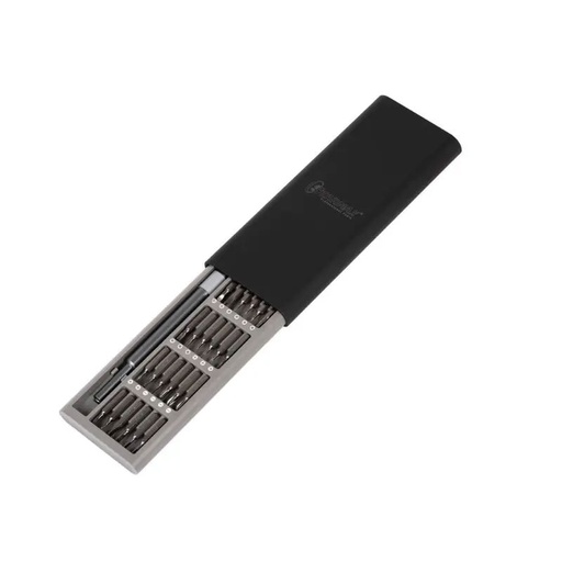[74329] پیچ گوشتی ساعتی و سری بکس استارمکس مدل SHS-15S025BS مجموعه 25 عددی