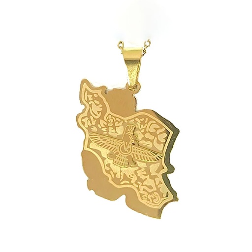 پلاک طرح نقشه ایران