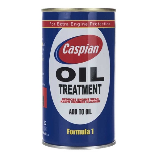 [660114] مکمل روغن موتور خودرو کاسپین مدل Formula 1 حجم 300 میلی لیتر
