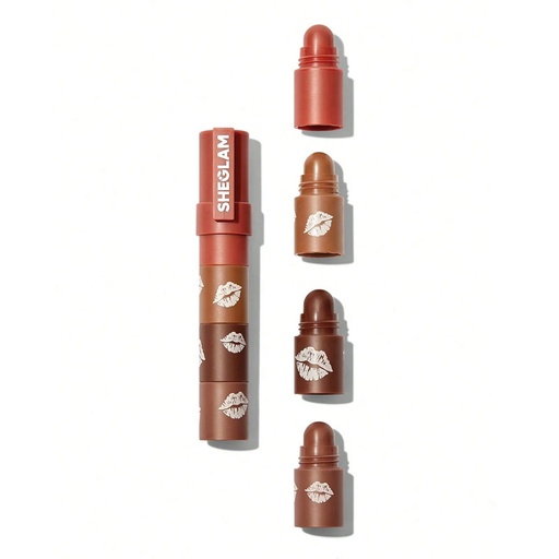 رژ لب جامد شیگلم مدل Brownie Stack