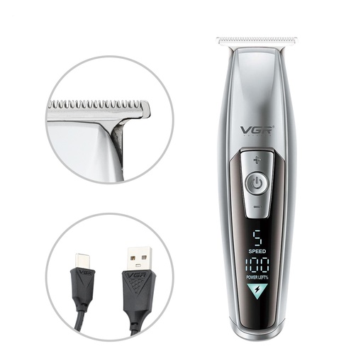 [660810] ماشین اصلاح موی سر و صورت وی جی ار مدل V-970