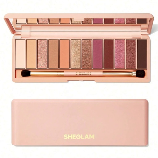 [660832] پالت سایه چشم BERRY PALETTE شیگلم 12 رنگ