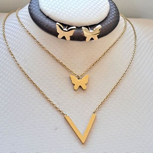 نیم ست دو ردیفه مدل پروانه کد w-se-240