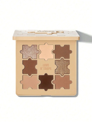 [6650040] پالت پازلی سایه چشم شیگلم مدل JAZY JIGSAW رنگ LOVE N' TAUPE