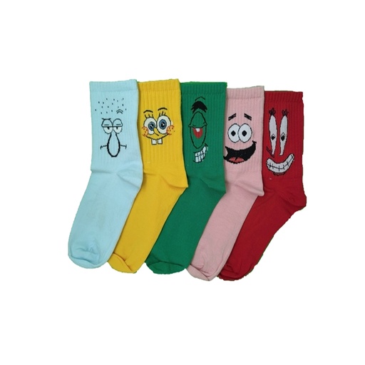 جوراب اسپورت باب اسفنجی یک جفت