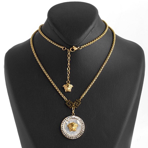 گردنبند ورساچه نگین دار