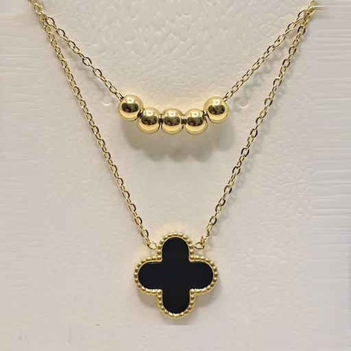 گردبند دو ردیفه مدل ون کلیف