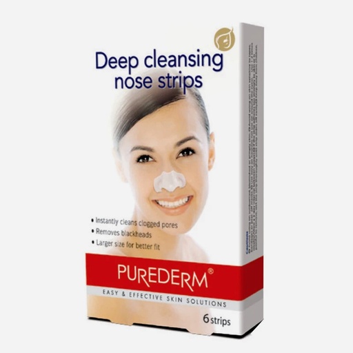 [668327] چسب‌ پاک کننده بینی پیوردرم مدل Deep Cleansing بسته 6 عددی