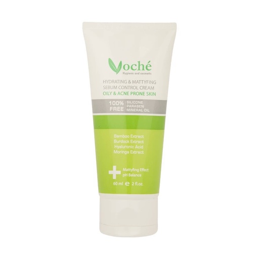 کرم آبرسان وچه مدل بامبو ، پوست های چرب‌ومستعدآکنه 60 میل