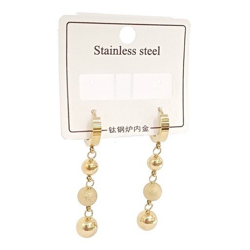 گوشواره اویزدار مدل گوی کد w-er-081