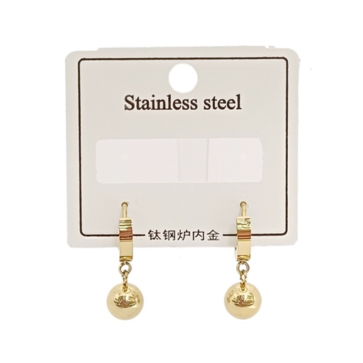 گوشواره اویزدار مدل گوی کد w-er-082