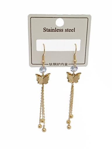 گوشواره اویزدار مدل پروانه کدw-er-083