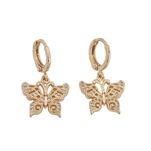 گوشواره اویزدار مدل پروانه کد w-er-143