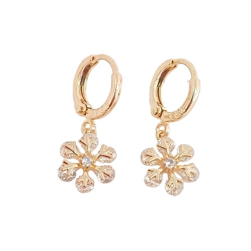 گوشواره اویزدار مدل گل کد w-er-160