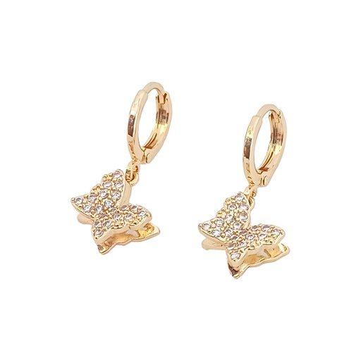 [190358] گوشواره اویزدار مدل پروانه کد w-er-165